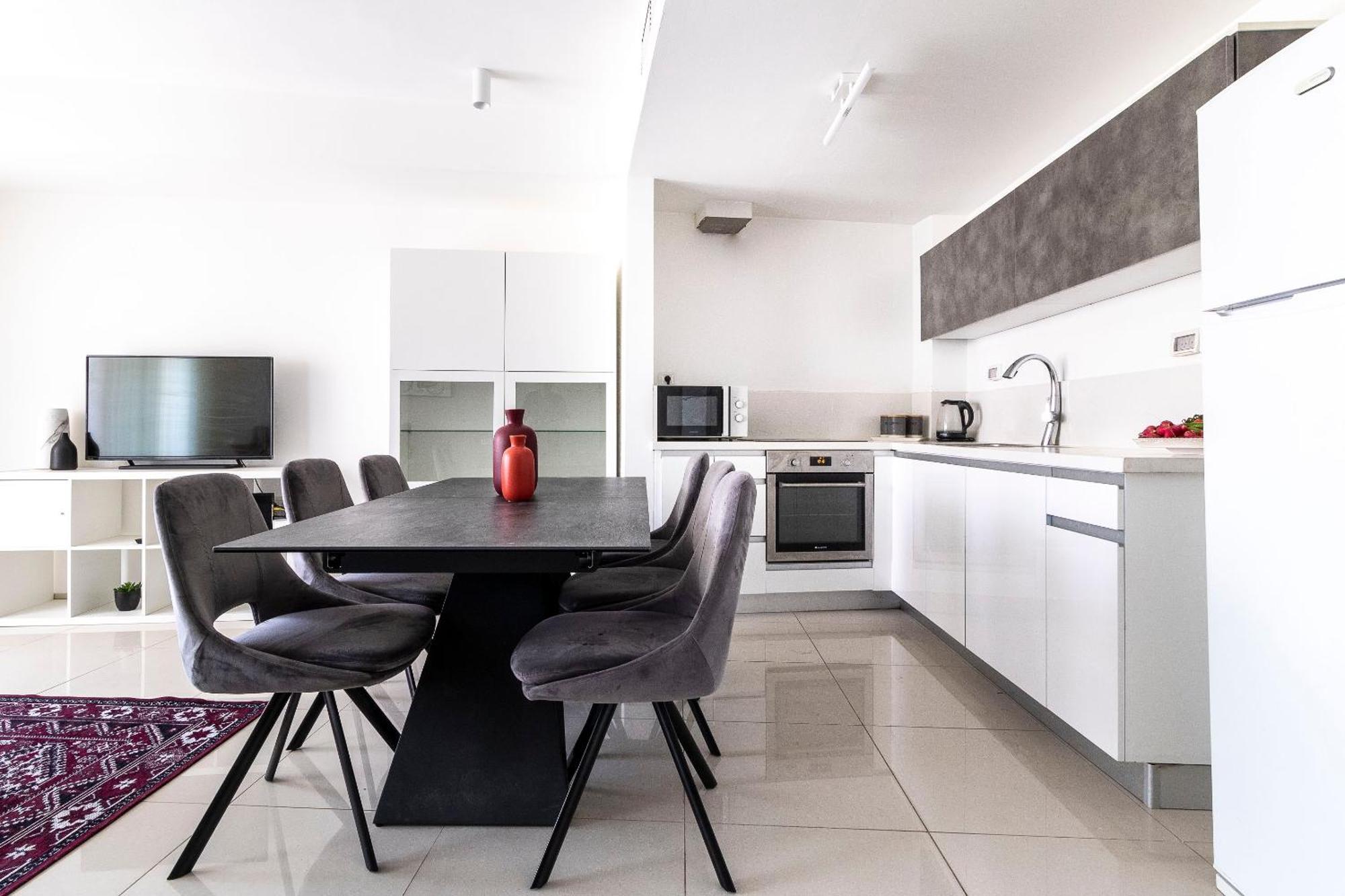 Stylish 1 Bedrooms Parking At City Gate Jerusalem Eksteriør billede